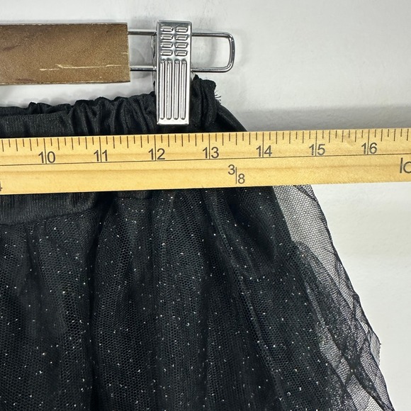Hot Topic Fairy Grunge Black Tulle Mini Skirt Whimsigoth Mall Goth Alt One Size - Picture 4 of 5